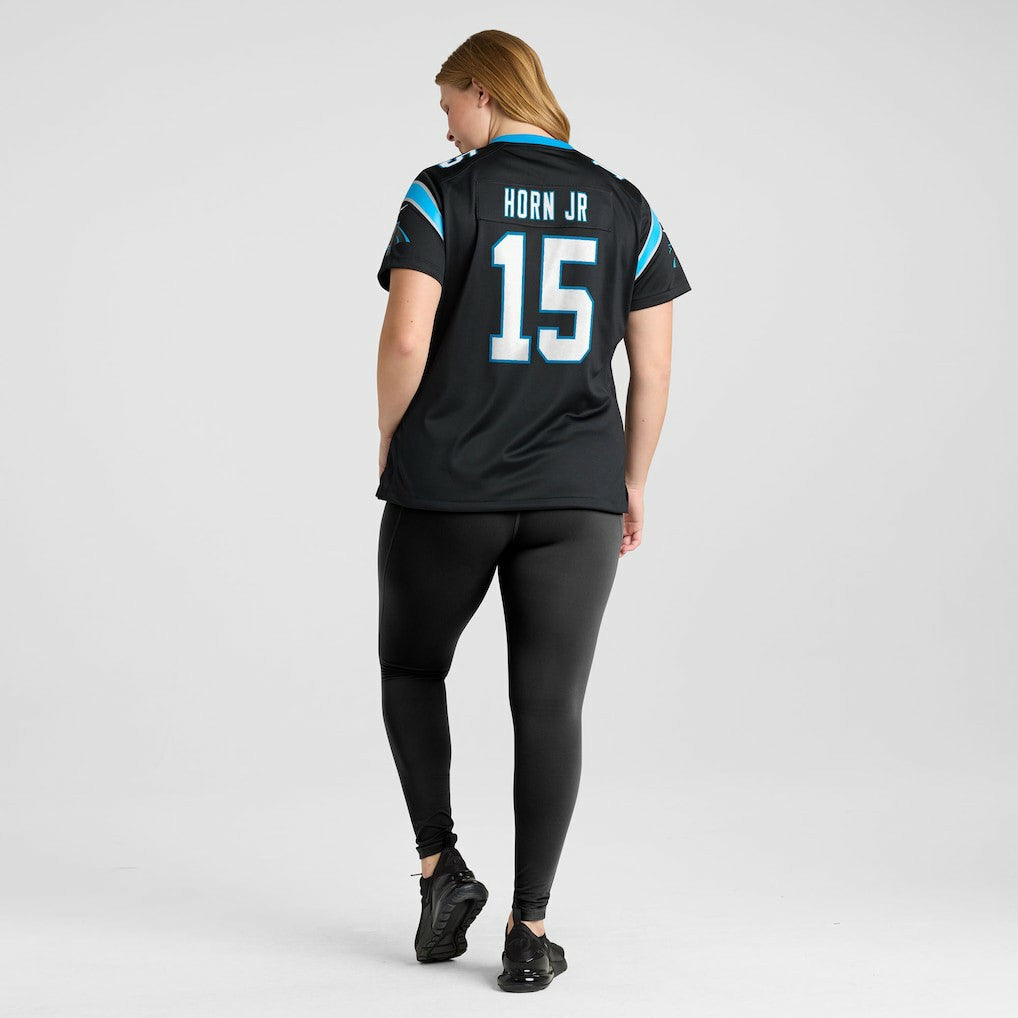 NFL Carolina Panthers Jimmy Horn Jr  Women's Team Game Jersey