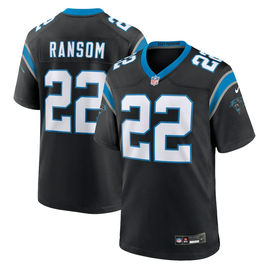 NFL Carolina Panthers Lathan Ransom  Team Game Jersey