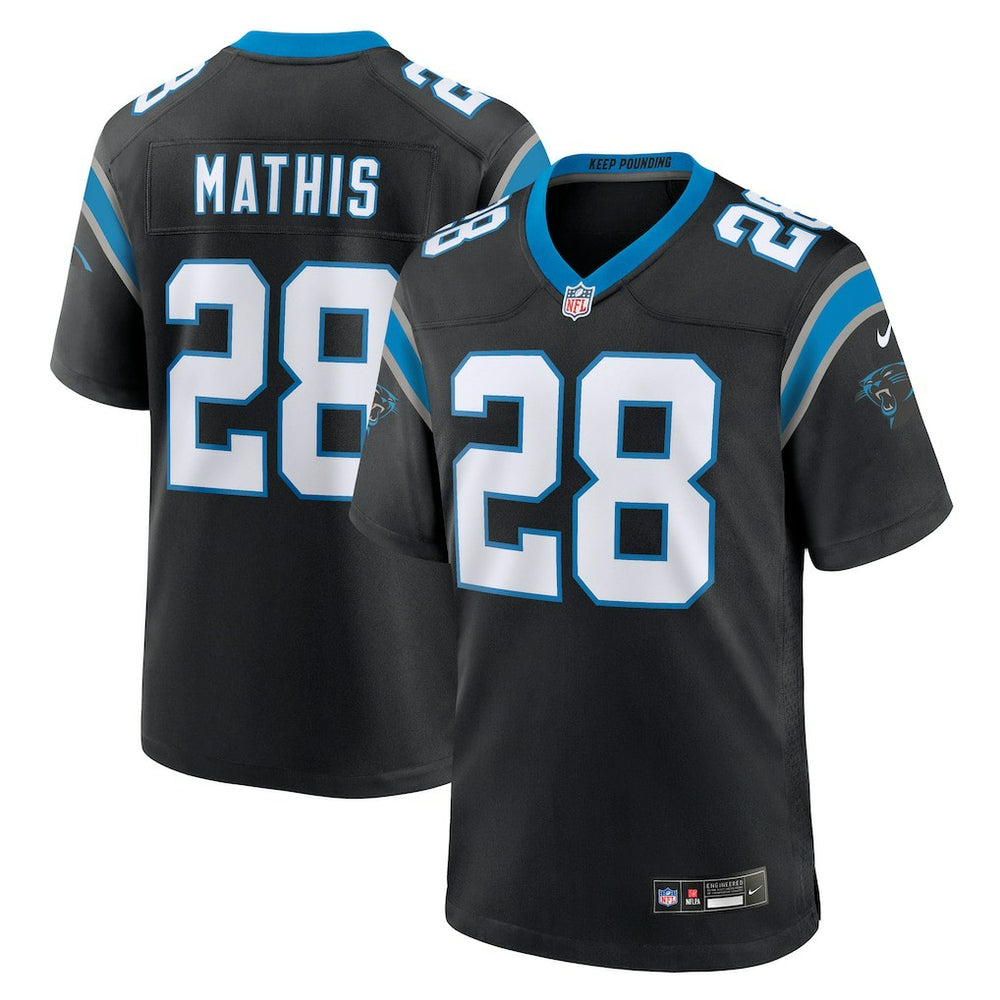 NFL Carolina Panthers Damarri Mathis  Team Game Jersey