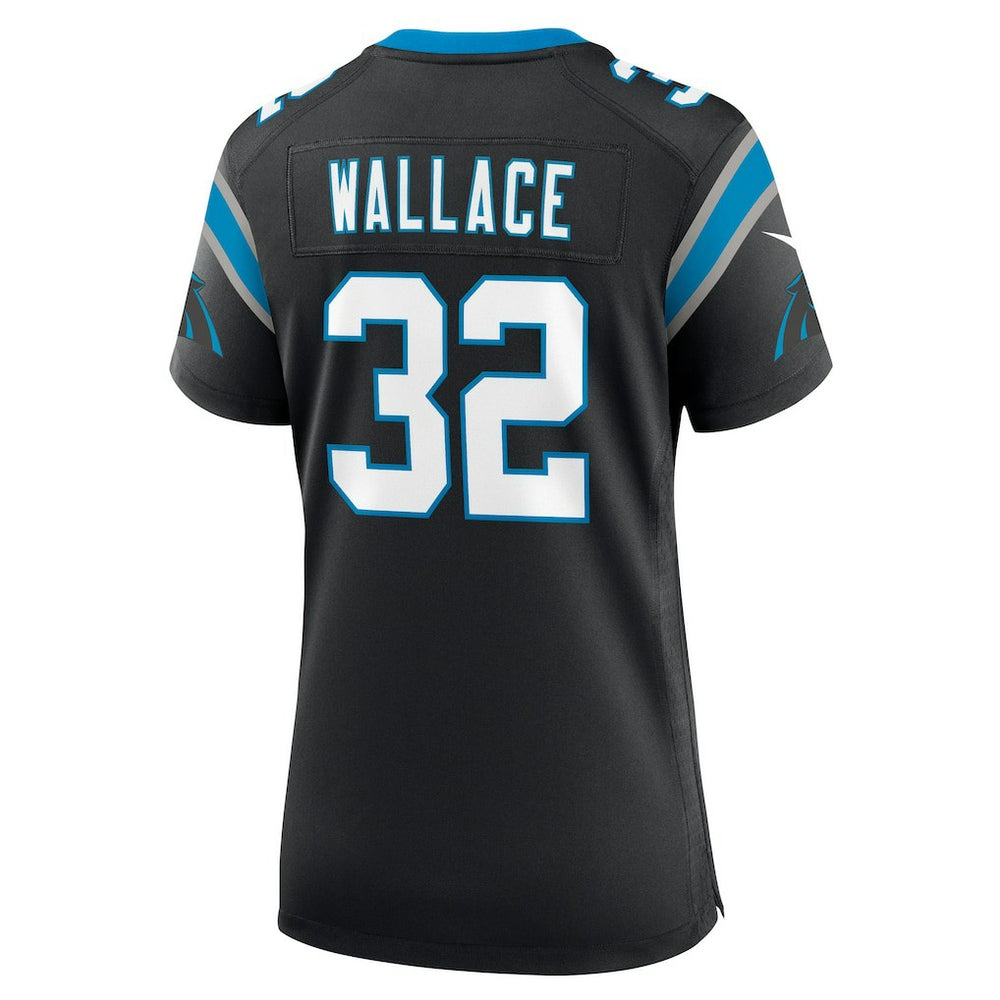 NFL Carolina Panthers Trevin Wallace  Women's Team Game Jersey