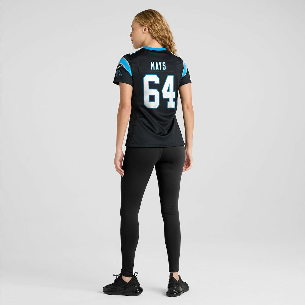 NFL Carolina Panthers Cade Mays  Women's Team Game Jersey