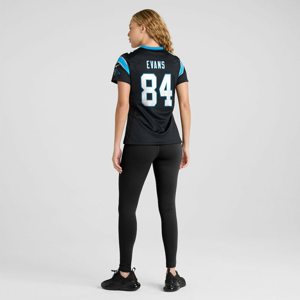 NFL Carolina Panthers Mitchell Evans  Women's Team Game Jersey