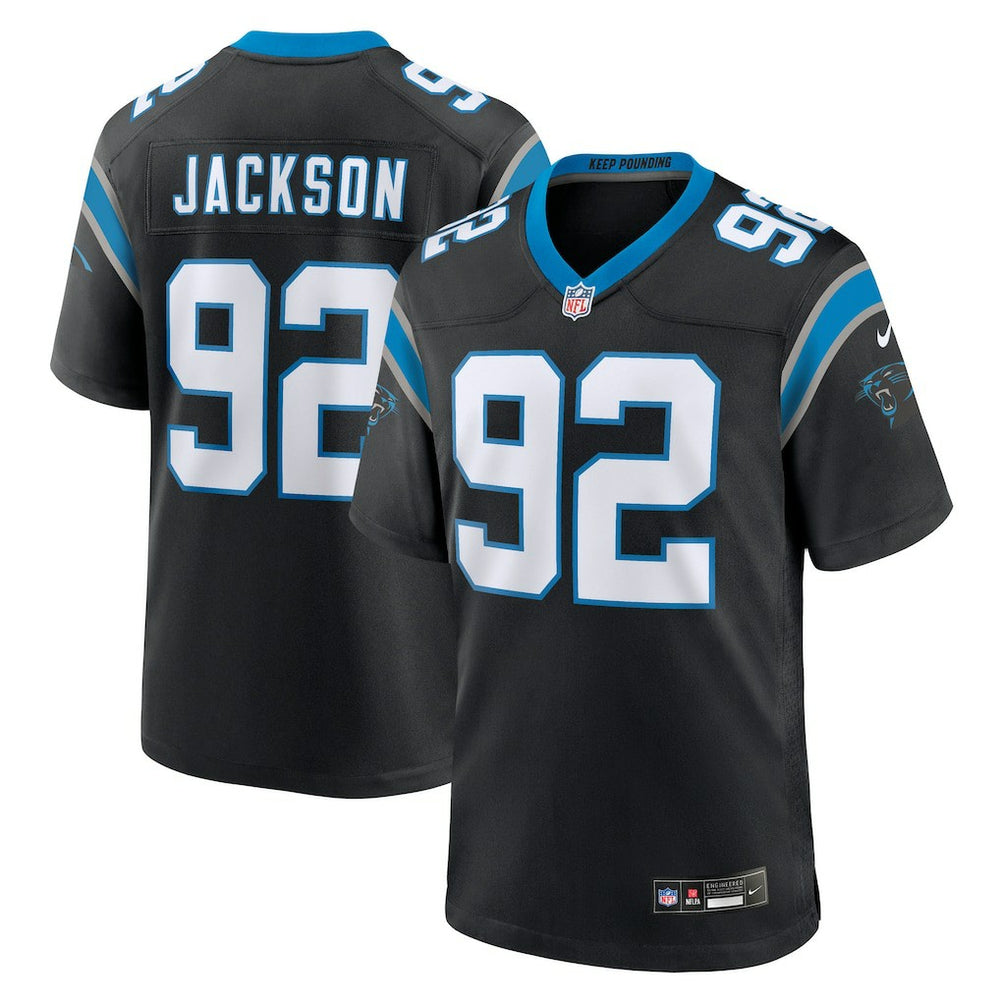 NFL Carolina Panthers Cam Jackson  Team Game Jersey