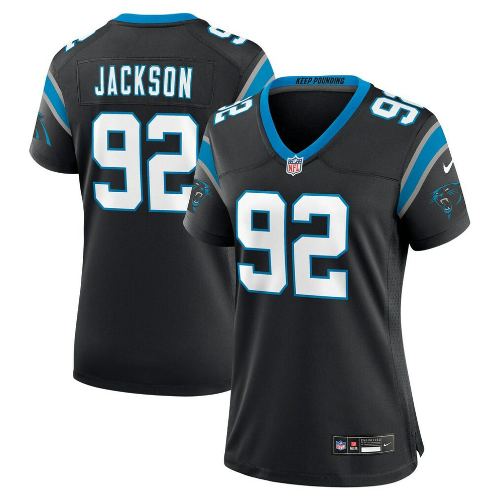 NFL Carolina Panthers Cam Jackson  Women's Team Game Jersey