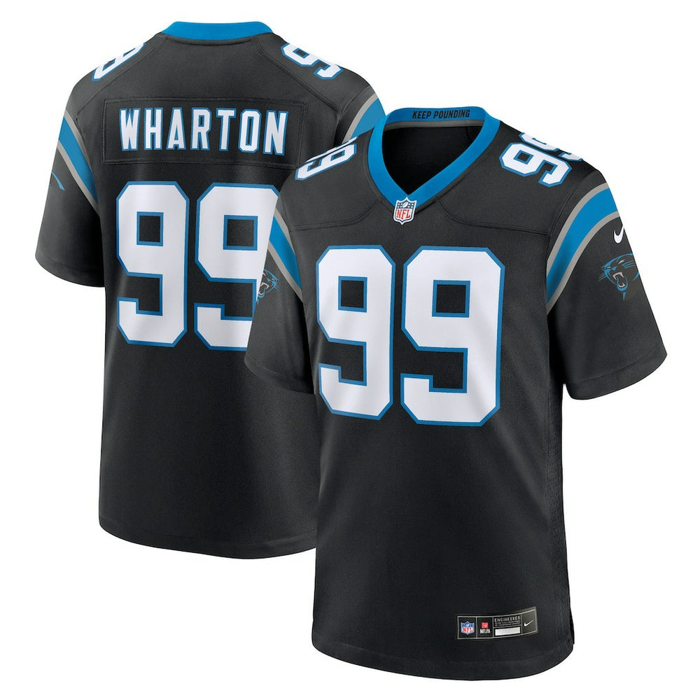 NFL Carolina Panthers Tershawn Wharton  Team Game Jersey