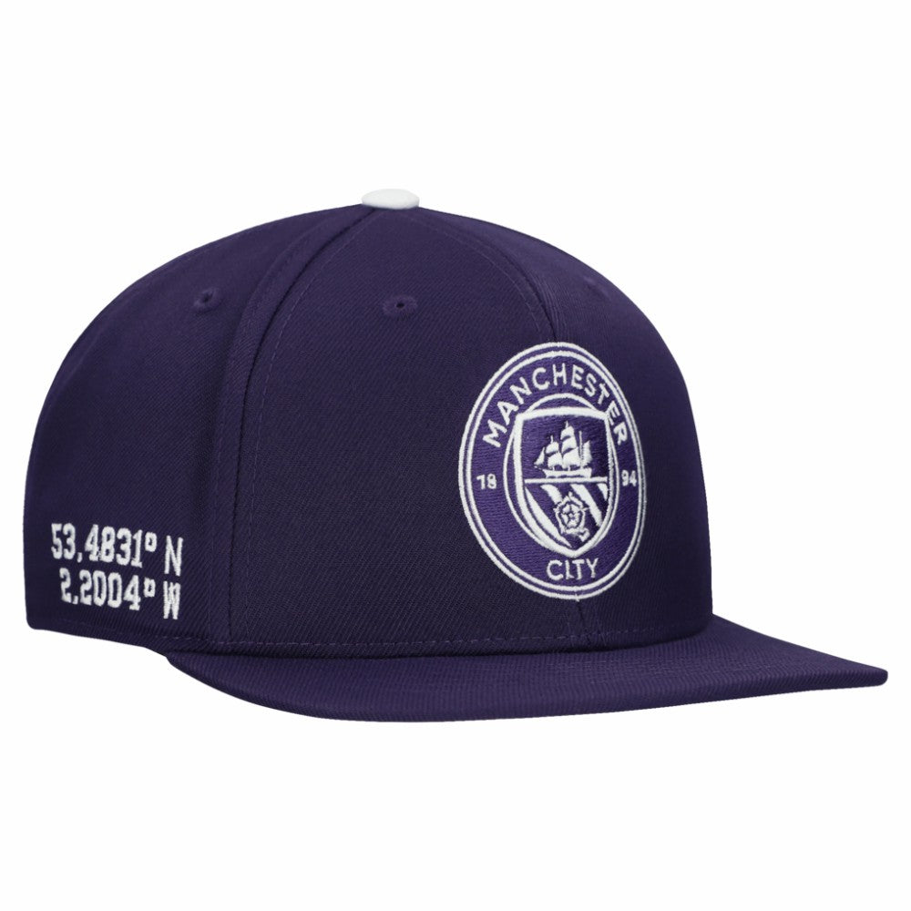 Manchester City Unisex Locale Snapback Hat / Soccer New