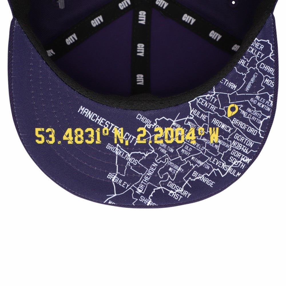 Manchester City Unisex Locale Snapback Hat / Soccer New