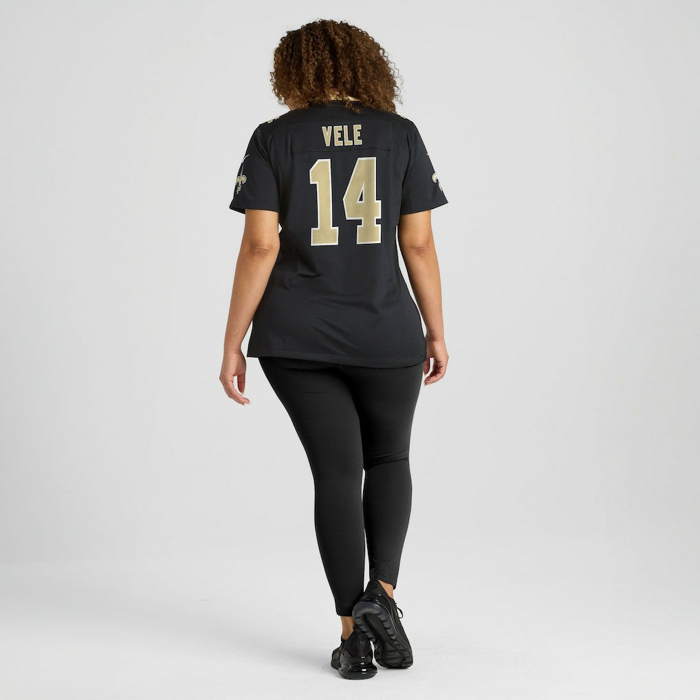 NFL New Orleans Saints Devaughn Vele  Women's Team Game Jersey