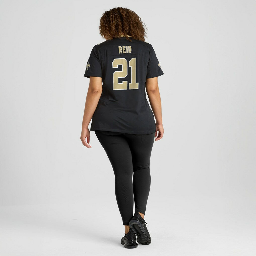 NFL New Orleans Saints Justin Reid  Women's Team Game Jersey
