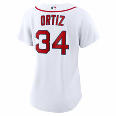 David Ortiz Boston Red Sox Women's Home Replica Player Jersey - White | Nike