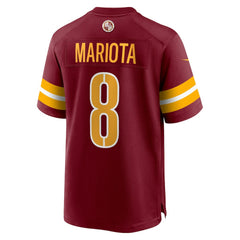 NFL Washington Commanders Marcus Mariota  Team Game Jersey