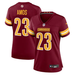 NFL Washington Commanders Trey Amos  Women's Team Game Jersey