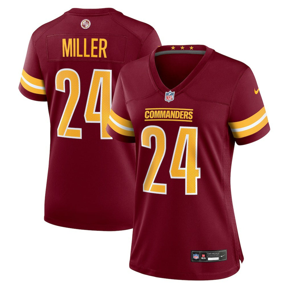 NFL Washington Commanders Von Miller  Women's Team Game Jersey