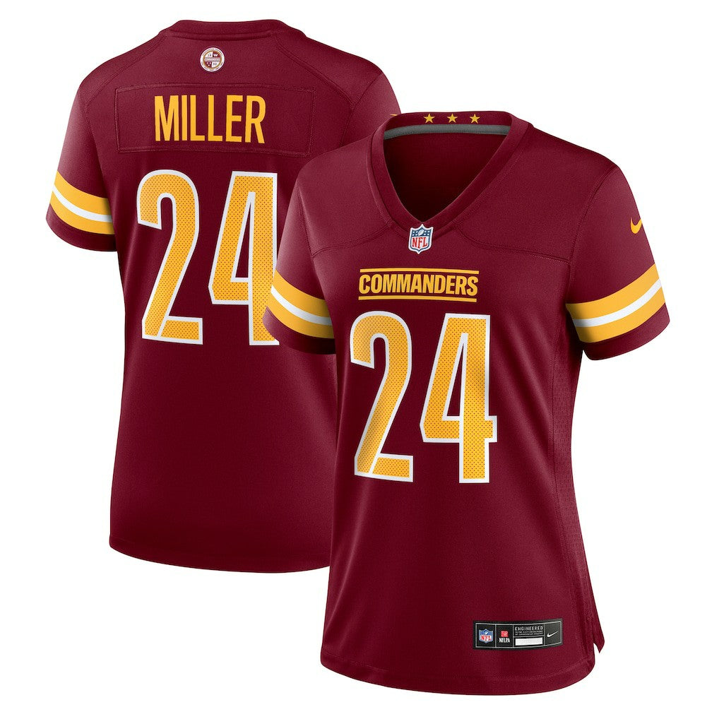 NFL Washington Commanders Von Miller  Women's Team Game Jersey