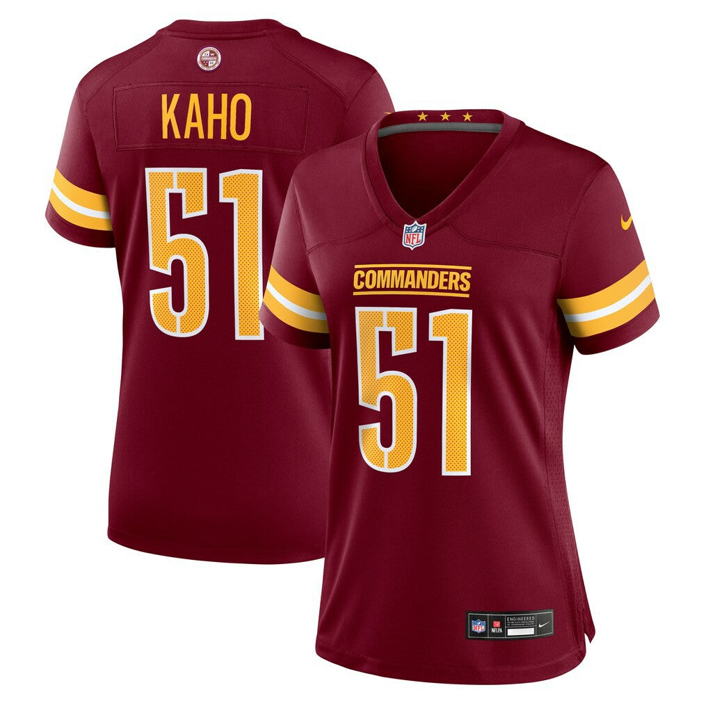 NFL Washington Commanders Ale Kaho  Women's Team Game Jersey