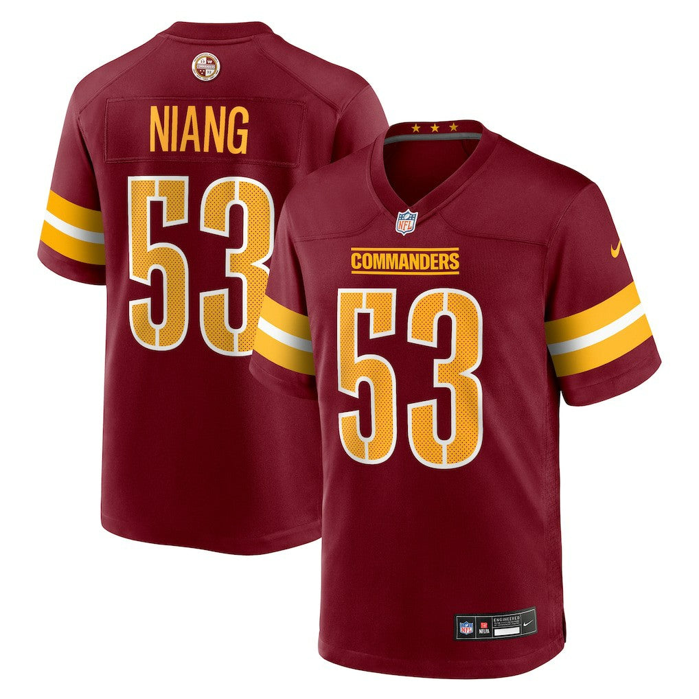 NFL Washington Commanders Lucas Niang  Team Game Jersey