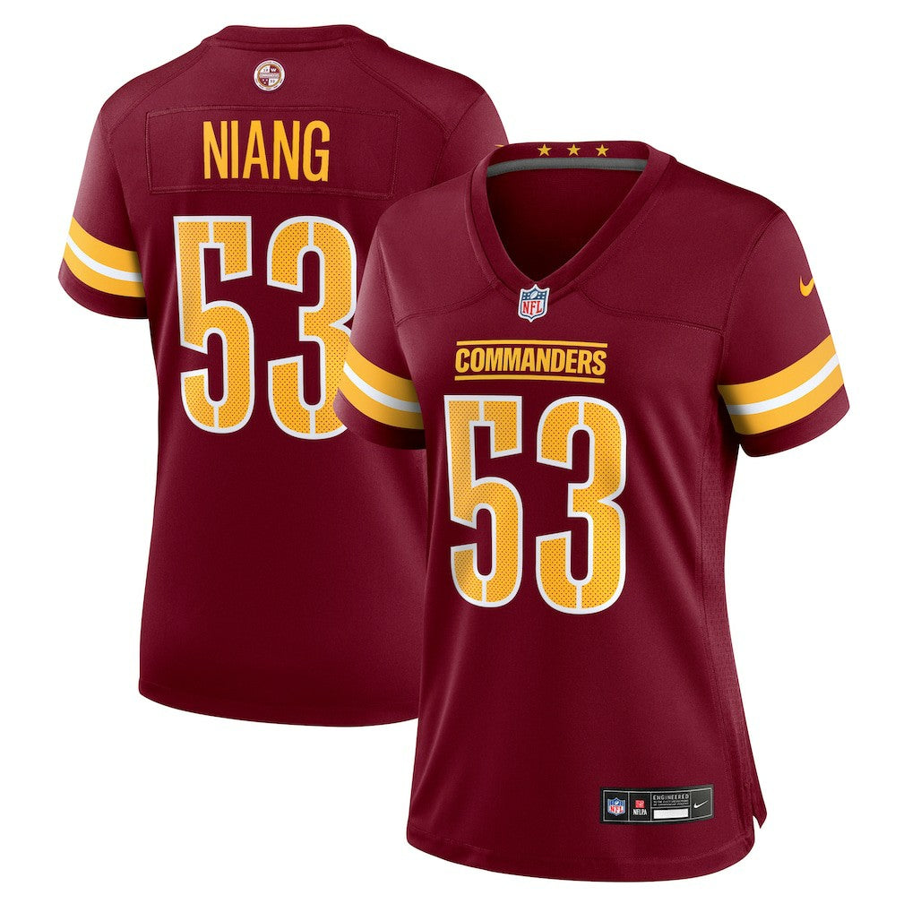 NFL Washington Commanders Lucas Niang  Women's Team Game Jersey
