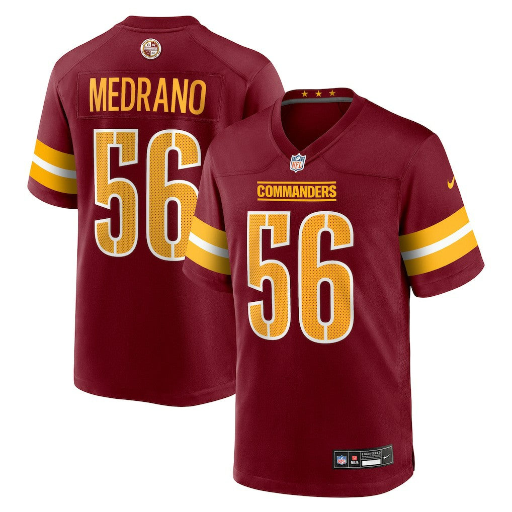 NFL Washington Commanders Kain Medrano  Team Game Jersey