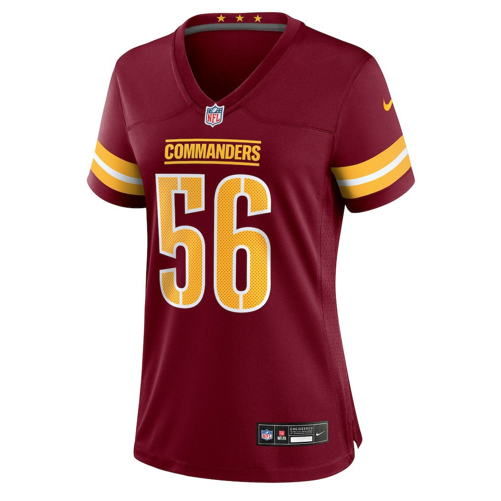 NFL Washington Commanders Kain Medrano  Women's Team Game Jersey
