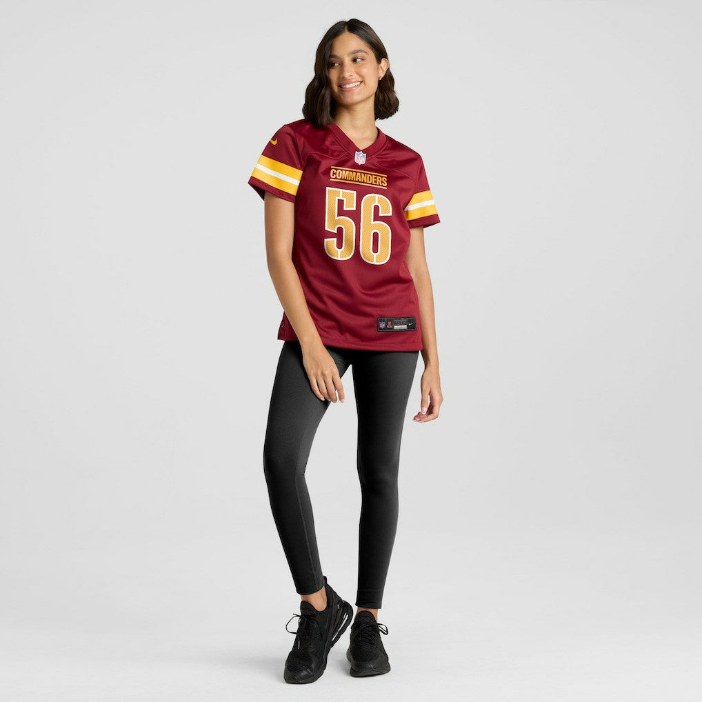 NFL Washington Commanders Kain Medrano  Women's Team Game Jersey