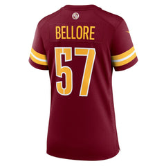 NFL Washington Commanders Nick Bellore  Women's Team Game Jersey