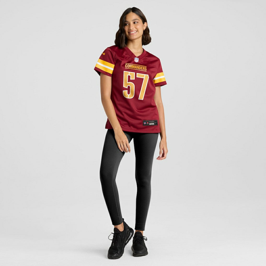 NFL Washington Commanders Nick Bellore  Women's Team Game Jersey
