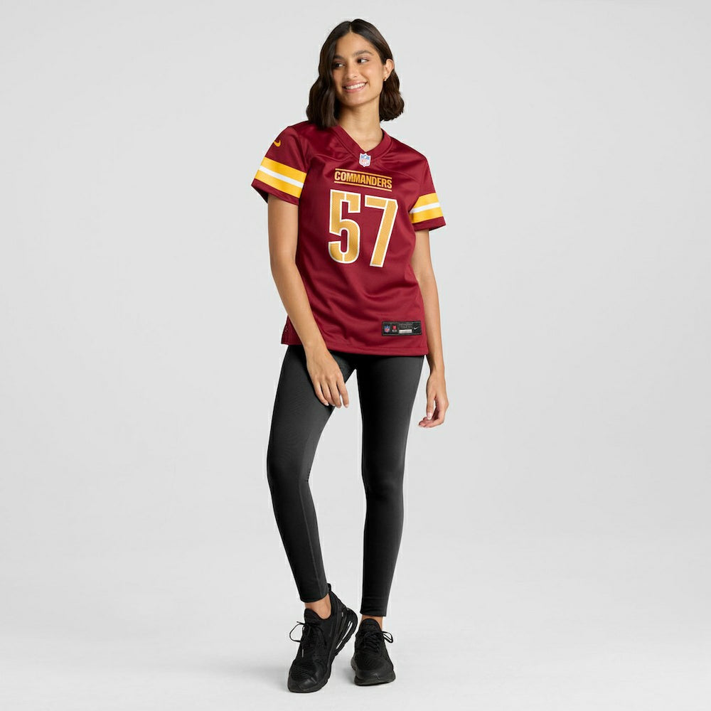 NFL Washington Commanders Nick Bellore  Women's Team Game Jersey