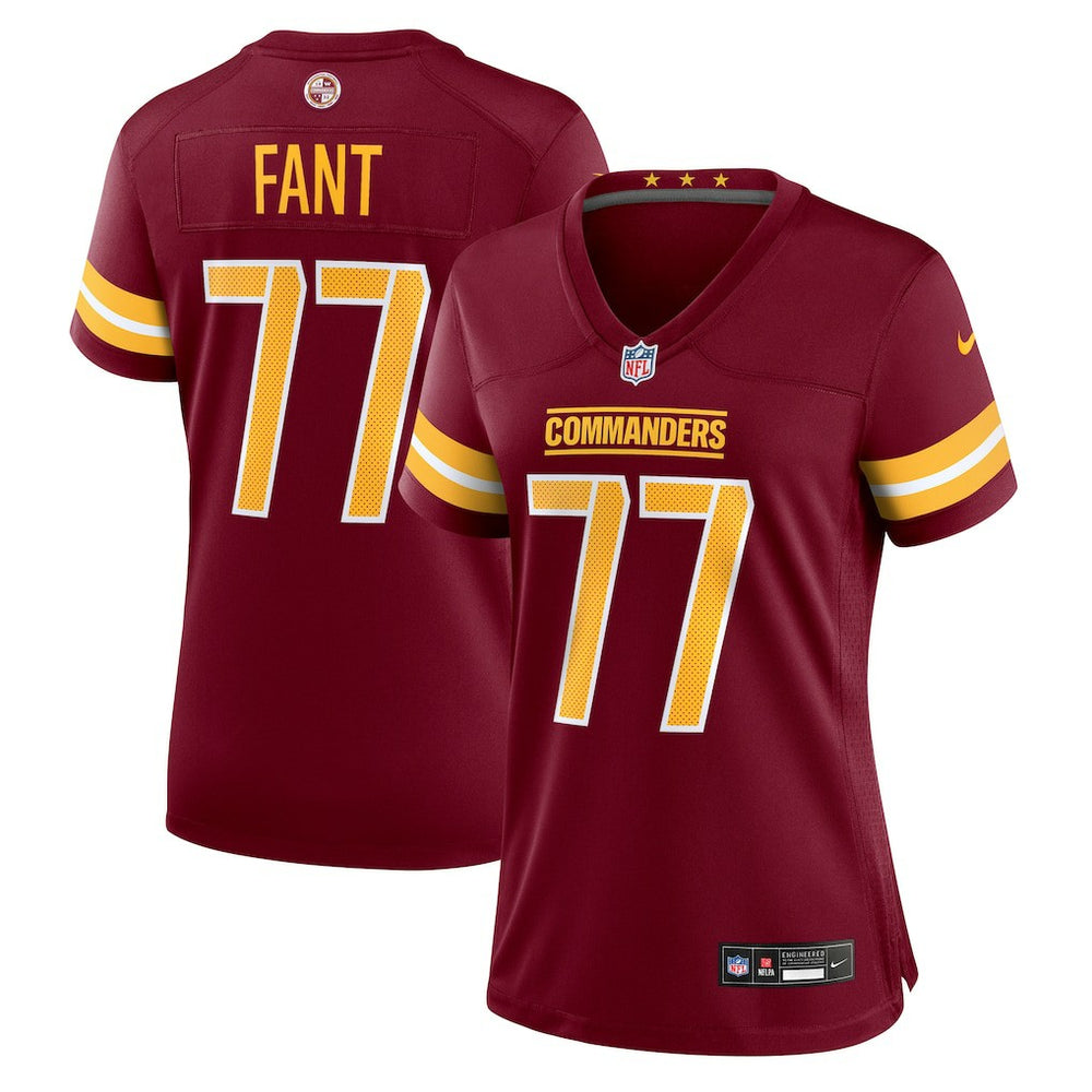 NFL Washington Commanders George Fant  Women's Team Game Jersey