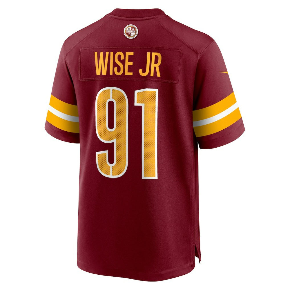 NFL Washington Commanders Deatrich Wise Jr.  Team Game Jersey