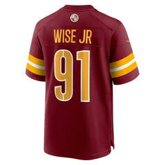 NFL Washington Commanders Deatrich Wise Jr.  Team Game Jersey
