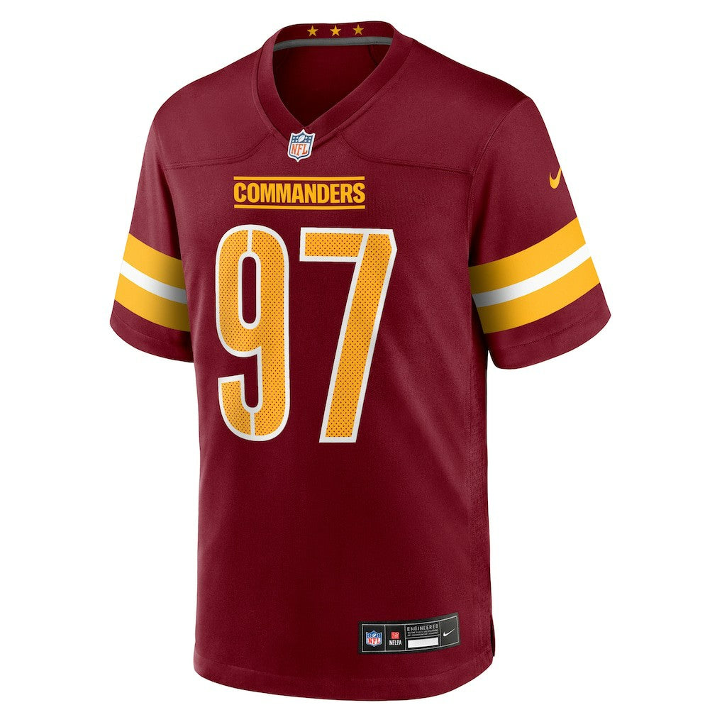 NFL Washington Commanders Eddie Goldman  Team Game Jersey