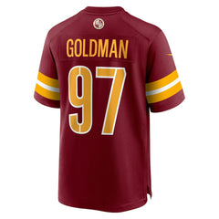 NFL Washington Commanders Eddie Goldman  Team Game Jersey