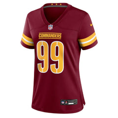 NFL Washington Commanders Javon Kinlaw  Women's Team Game Jersey