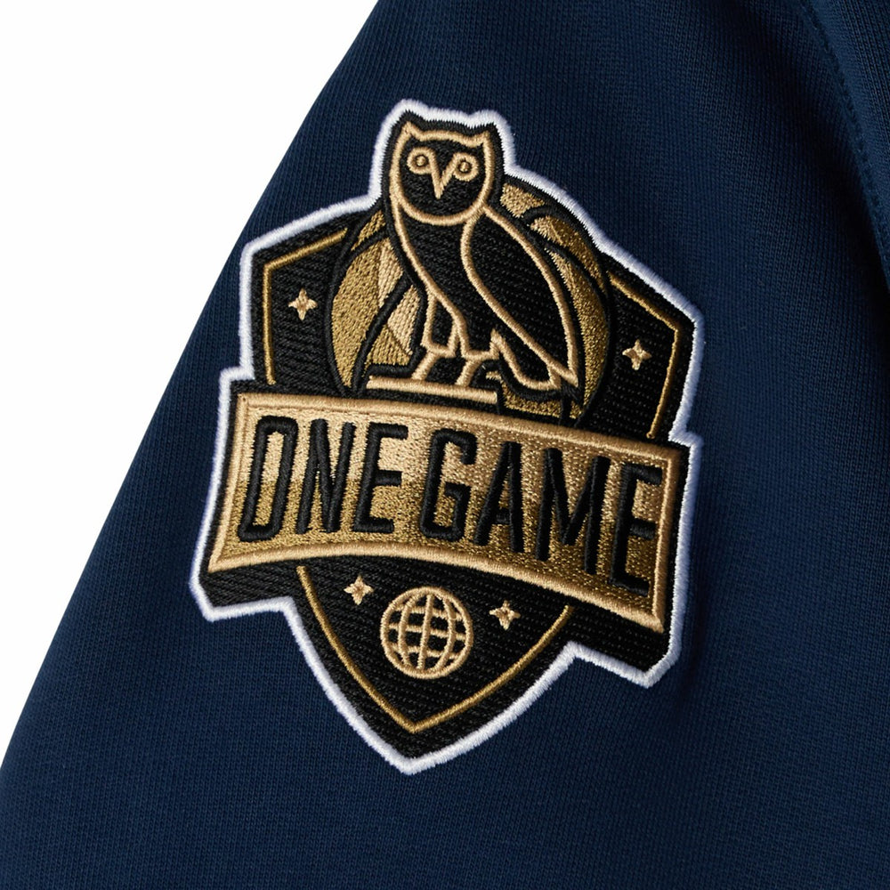 Memphis Grizzlies OVO x NBA Fleece Hoodie - Navy sale