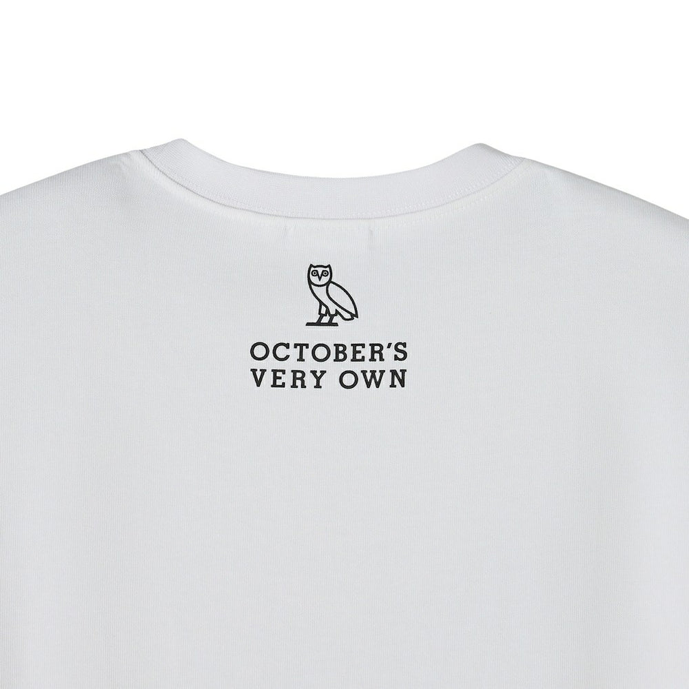 Brooklyn Nets OVO x NBA Heavyweight T-Shirt - White cheap