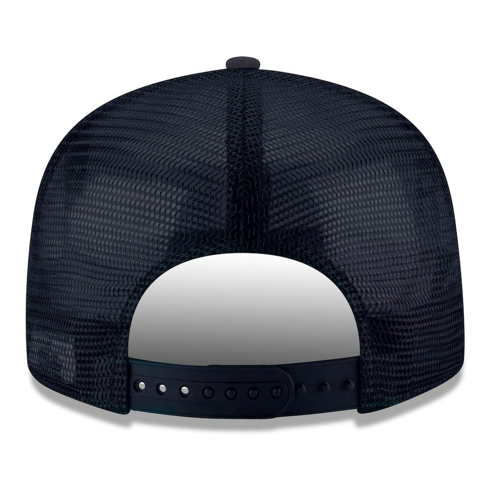 New Orleans Pelicans Core Logo Meshback 9FIFTY Snapback Hat - Navy | New Era outlet
