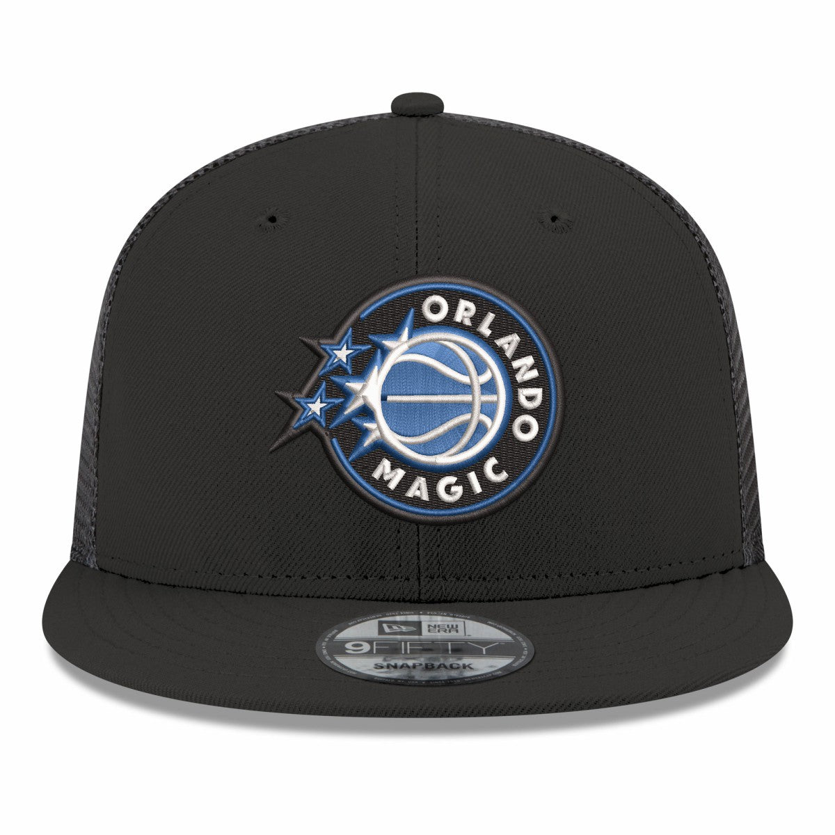 Orlando Magic Core Logo Meshback 9FIFTY Snapback Hat - Black | New Era sale