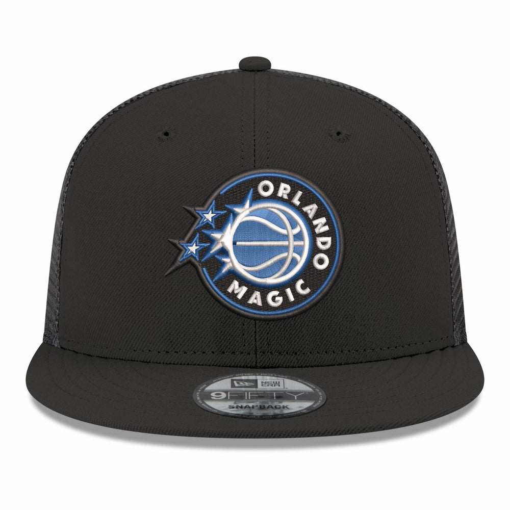 Orlando Magic Core Logo Meshback 9FIFTY Snapback Hat - Black | New Era sale