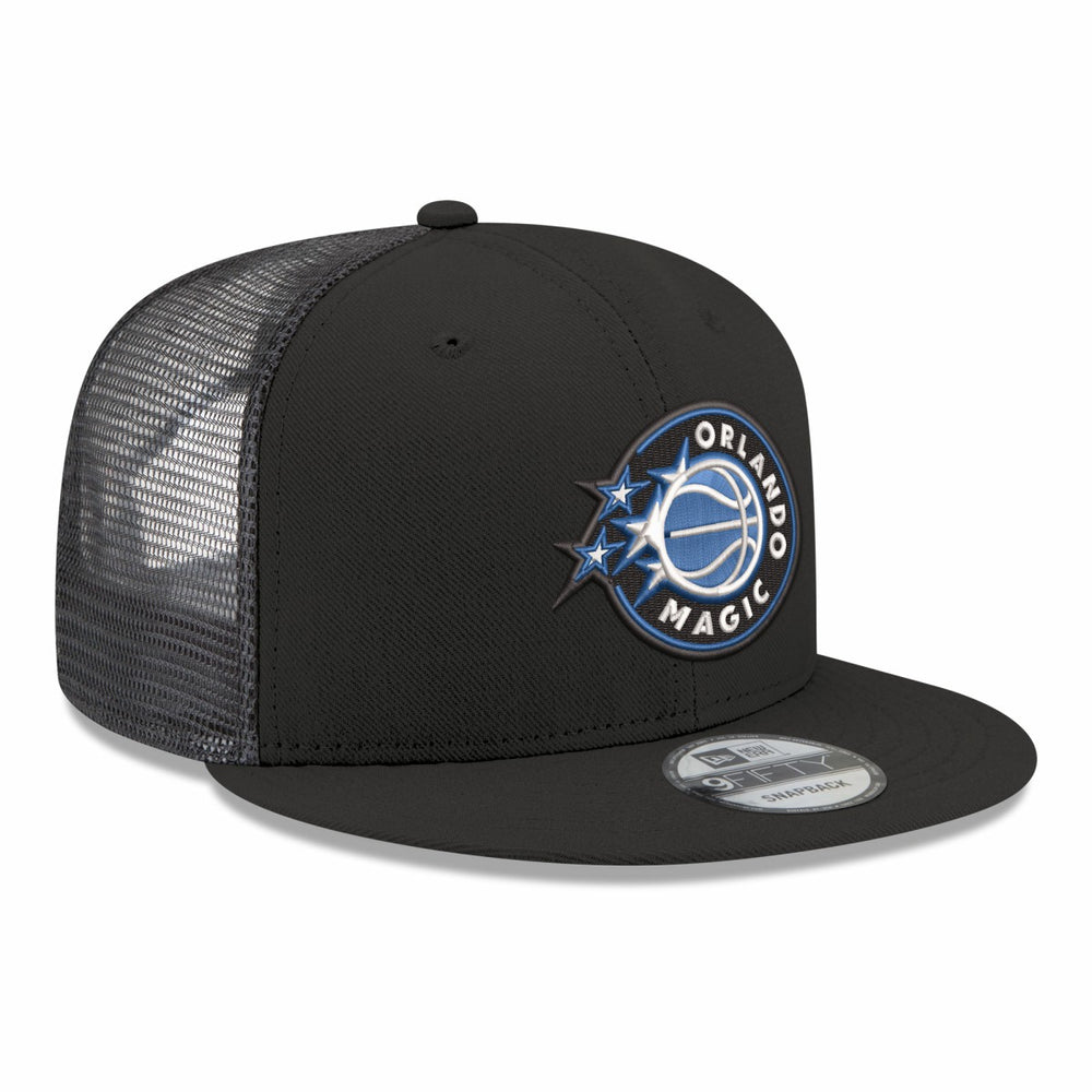 Orlando Magic Core Logo Meshback 9FIFTY Snapback Hat - Black | New Era sale