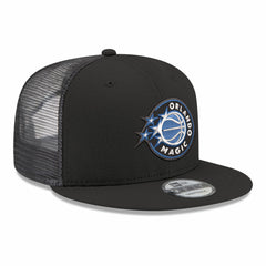 Orlando Magic Core Logo Meshback 9FIFTY Snapback Hat - Black | New Era sale