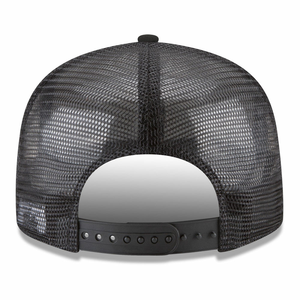 Phoenix Suns Core Logo Meshback 9FIFTY Snapback Hat - Black | New Era for sale