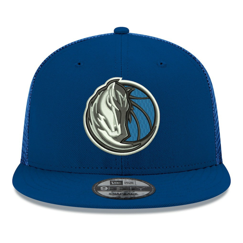 Dallas Mavericks Core Logo Meshback 9FIFTY Snapback Hat sale - Navy | New Era sale