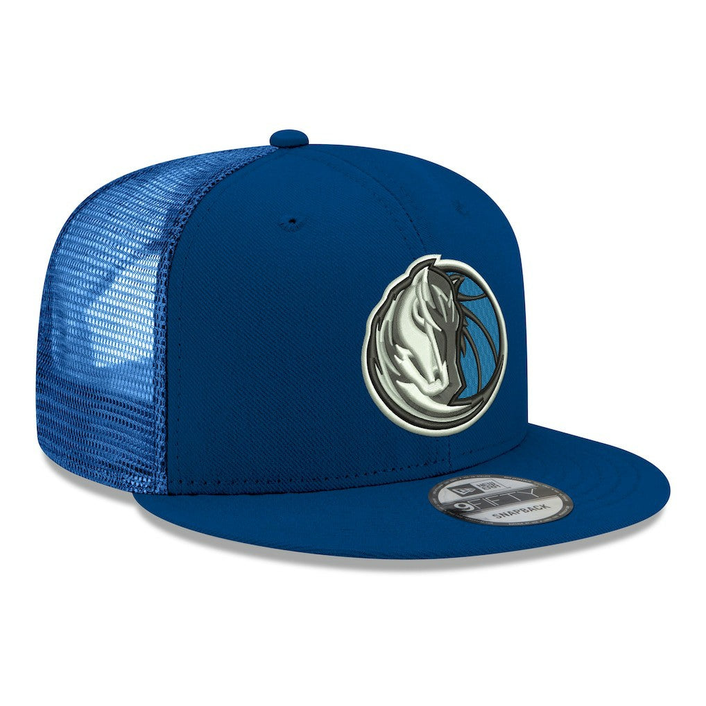 Dallas Mavericks Core Logo Meshback 9FIFTY Snapback Hat sale - Navy | New Era sale