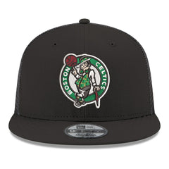 Boston Celtics Core Logo Meshback 9FIFTY Snapback Hat - Black | New Era sale