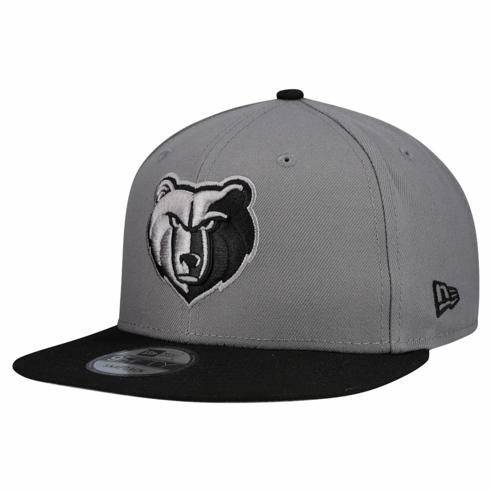 Memphis Grizzlies Core Logo Storm Gray Two-Tone 9FIFTY Snapback Hat - Gray | New Era online