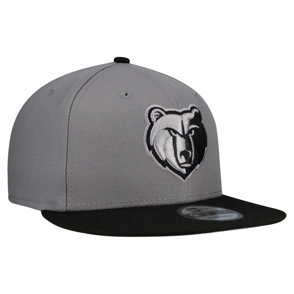 Memphis Grizzlies Core Logo Storm Gray Two-Tone 9FIFTY Snapback Hat - Gray | New Era online