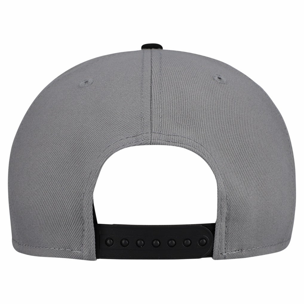 Miami Heat Core Logo Storm Gray Two-Tone 9FIFTY Snapback Hat - Gray | New Era sale