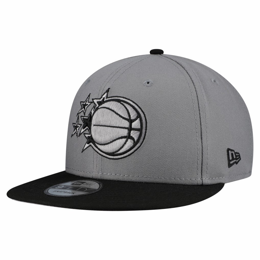 Orlando Magic Core Logo Storm Gray Two-Tone 9FIFTY Snapback Hat - Gray | New Era on sale