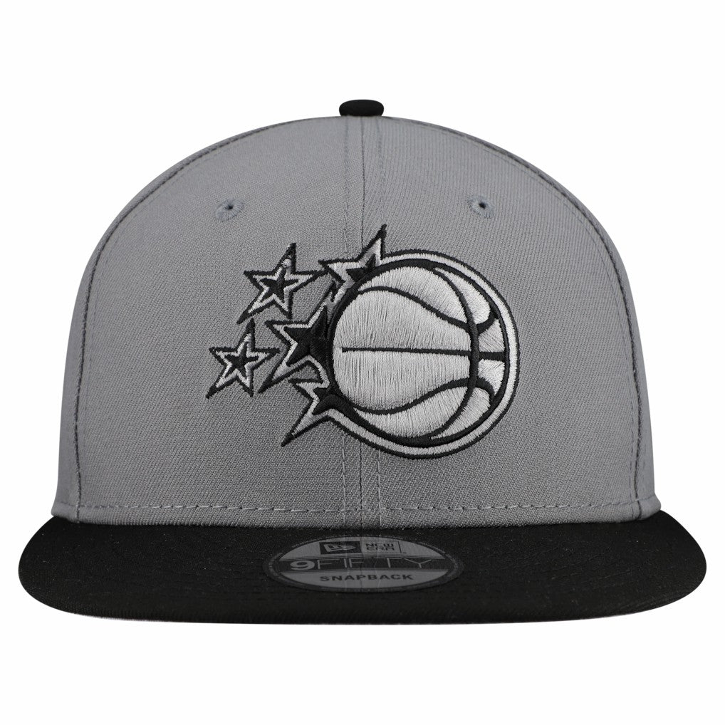 Orlando Magic Core Logo Storm Gray Two-Tone 9FIFTY Snapback Hat - Gray | New Era on sale