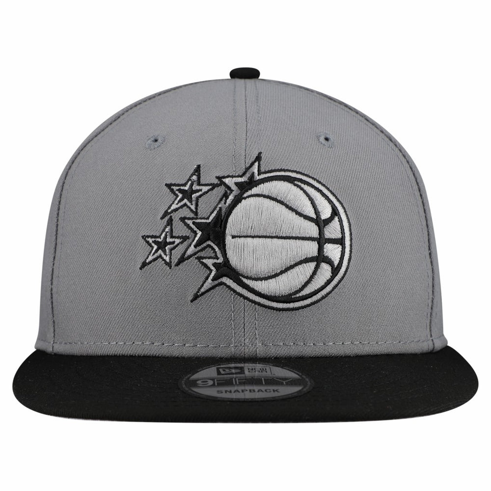 Orlando Magic Core Logo Storm Gray Two-Tone 9FIFTY Snapback Hat - Gray | New Era on sale